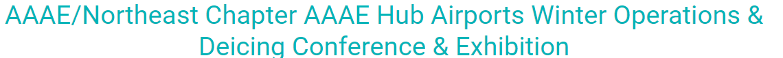 aee / AAAE东北分会枢纽机场冬季运营除冰会议及展览